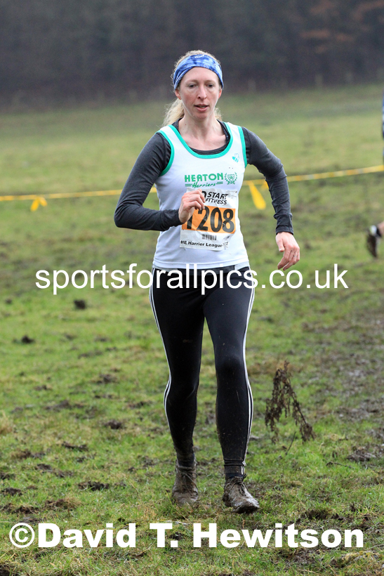 Senior womens 2022 North Eastern Harrier League, Thornley Farm, Peterlee, County Durham. Photo: David T. Hewitson/Sports for All Pics